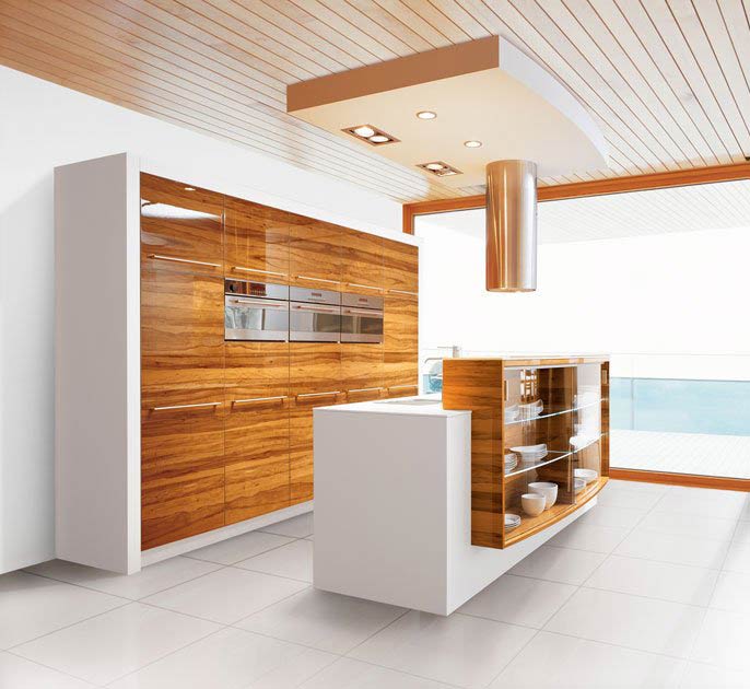 کابینت به شکل دیوار